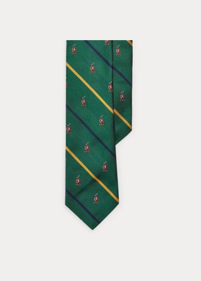 Men's Polo Ralph Lauren Polo Player Silk Narrow Ties | 607591JQH